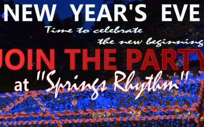 Reservation closes soon!!! NEW YEAR’S EVE – JOIN THE PARTY at “Springs Rhythm” Dec 31,2019 starting 8:00pm. Live Band, DJ Compilations, Party Favors and much more…