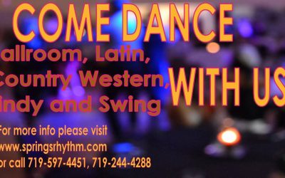 “COME DANCE WITH US” Ballroom, Latin, Country-Western & Swing Social Dance – SAT, October 2, 2021